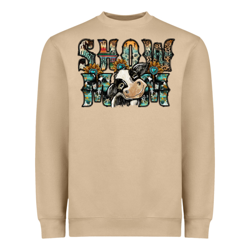 Show Mom Heavyweight Sweatshirt by SublimationCraftShop | Teevron