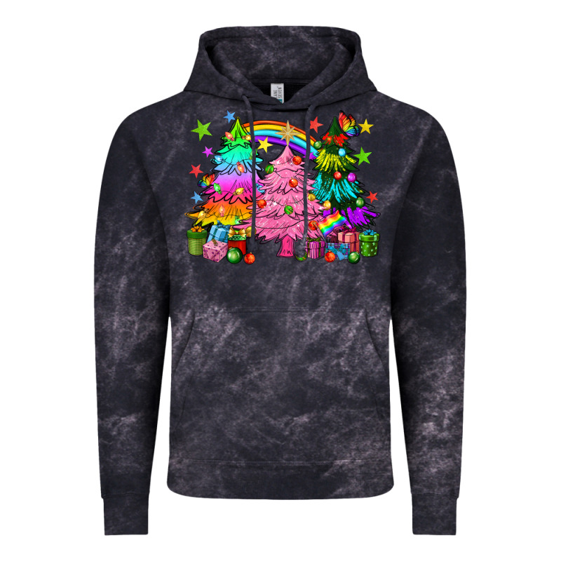 Pride Christmas Trees Vintage Hoodie by HowdyJamesFarm | Teevron