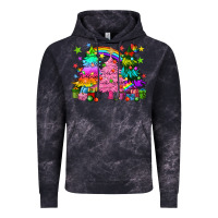 Cloud Black pride christmas trees Vintage Hoodie - HowdyJamesFarm