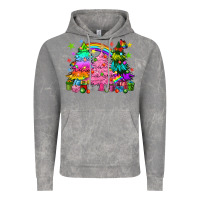Cloud Rock pride christmas trees Vintage Hoodie - HowdyJamesFarm