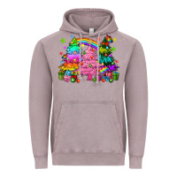 Vintage Zinc pride christmas trees Vintage Hoodie - HowdyJamesFarm