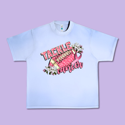 Tackle Cancer Urban Heavy Tee Designed By Cowgirlartshop