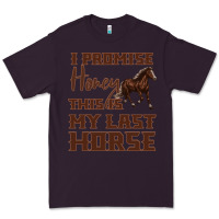 Plum I Promise Honey This Is My Last Horse Premium Tee - Bettercallsaul