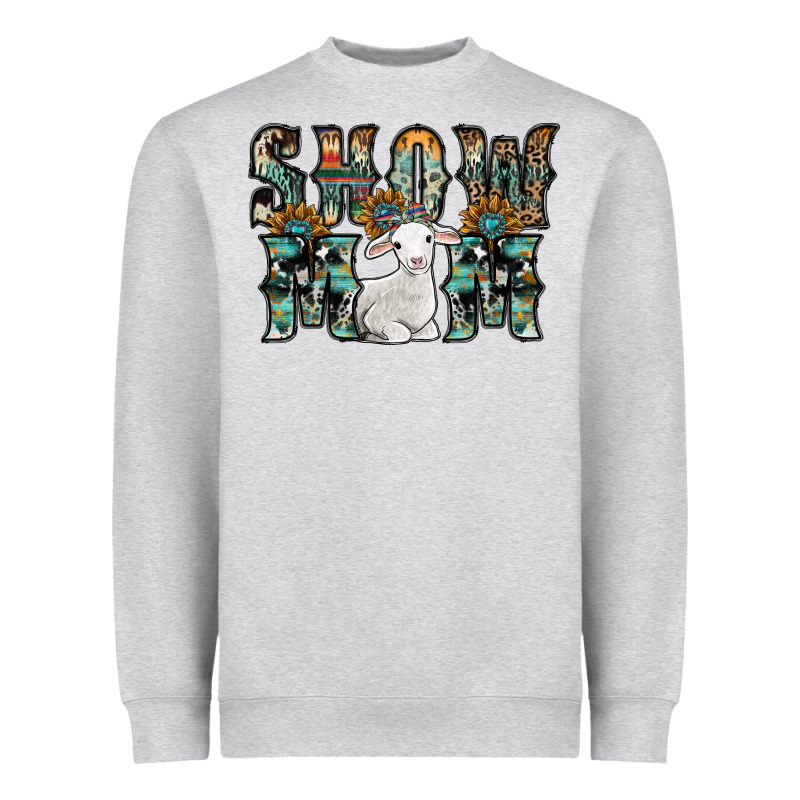 Show Mom Sheep Heavyweight Sweatshirt by SublimationCraftShop | Teevron