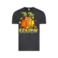 Vintage Black its the season softball Vintage Tee - CowGirlArtShop