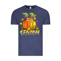 Vintage Denim its the season softball Vintage Tee - CowGirlArtShop