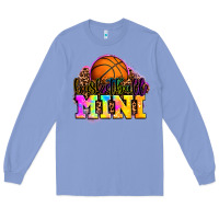 Colony Blue basketball mini Long Sleeve Tee - OliviaCreatesArt