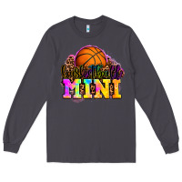 Smoke basketball mini Long Sleeve Tee - OliviaCreatesArt
