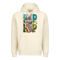 Sandshell Western hip hop Bunny Easter Day Premium Hoodie - LillyAllenDesigns
