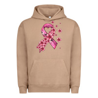 Pigment Burro pink cancer ribbon Urban Hoodie - AdoDesignShop