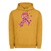 Pigment Peanut Butter pink cancer ribbon Urban Hoodie - AdoDesignShop