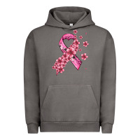 Pigment Tornado pink cancer ribbon Urban Hoodie - AdoDesignShop