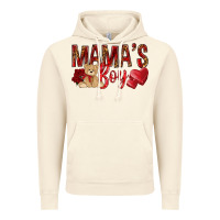 Vintage Artic Mamas boy with leopard mother's day Vintage Hoodie - HowdyJamesFarm