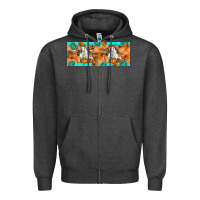 Charcoal Heather Goat Family Fall Zipper Hoodie - Artiststas