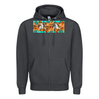 Smoke Goat Family Fall Zipper Hoodie - Artiststas