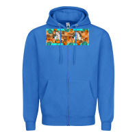 True Royal Goat Family Fall Zipper Hoodie - Artiststas