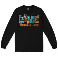 Black love thanksgivings turkey Long Sleeve Tee - RanaPortraitStore