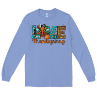 Colony Blue love thanksgivings turkey Long Sleeve Tee - RanaPortraitStore