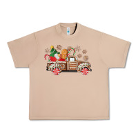 Burro christmas gingerbread truck Urban Heavy Tee - CowGirlArtShop