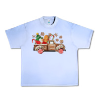 Grape Ice christmas gingerbread truck Urban Heavy Tee - CowGirlArtShop