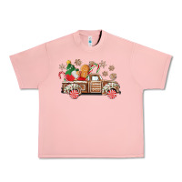 Salmon christmas gingerbread truck Urban Heavy Tee - CowGirlArtShop