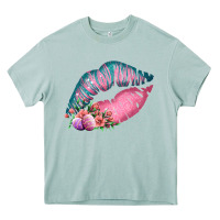Arona Eared Turquoise Pink Easter Lips Heavy Core Tee - Bettercallsaul