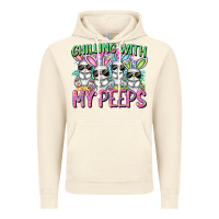 Vintage Artic Chilling with my peeps Easter bunnies Vintage Hoodie - CowGirlArtShop