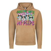 Vintage Camel Chilling with my peeps Easter bunnies Vintage Hoodie - CowGirlArtShop