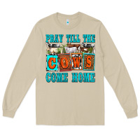 Mushroom pray till the cows come home olivia Long Sleeve Tee - OliviaCreatesArt