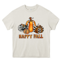 Cream happy fall Heavy Core Tee - JahusDesignShop