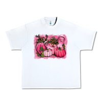 White cancer pumpkins Urban Heavy Tee - CowGirlArtShop