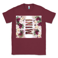 Burgundy mother’s day mini flowers tumbler tbs Classic Tee - TumblerDesignByShophia