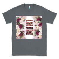 Charcoal Heather mother’s day mini flowers tumbler tbs Classic Tee - TumblerDesignByShophia