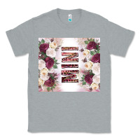 Heather Grey mother’s day mini flowers tumbler tbs Classic Tee - TumblerDesignByShophia
