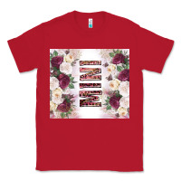 Red mother’s day mini flowers tumbler tbs Classic Tee - TumblerDesignByShophia