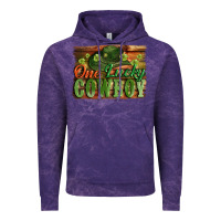 Cloud Purple One lucky Cowboy St. Patrick's Day Vintage Hoodie - CowGirlArtShop