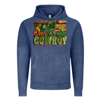 Vintage Denim One lucky Cowboy St. Patrick's Day Vintage Hoodie - CowGirlArtShop