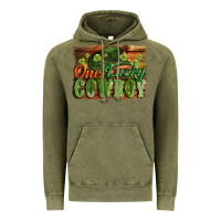 Vintage Olive One lucky Cowboy St. Patrick's Day Vintage Hoodie - CowGirlArtShop