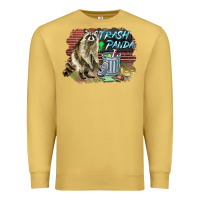 Antique Gold raccoon trash panda Premium Sweatshirt - BarkalooDesign