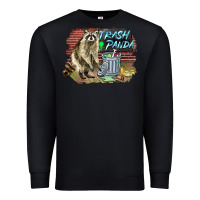 Black raccoon trash panda Premium Sweatshirt - BarkalooDesign