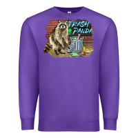 Purple raccoon trash panda Premium Sweatshirt - BarkalooDesign