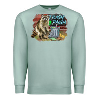 Seafoam raccoon trash panda Premium Sweatshirt - BarkalooDesign