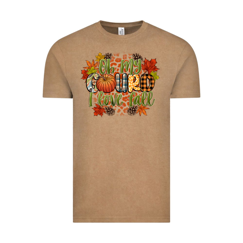 Oh My Gourd I Love Fall Vintage Tee by CowGirlArtShop | Teevron