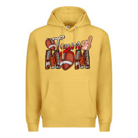 Antique Gold team mom Premium Hoodie - CowhideDigitalArt