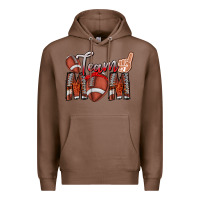 Chestnut team mom Premium Hoodie - CowhideDigitalArt