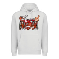 Dove Grey team mom Premium Hoodie - CowhideDigitalArt