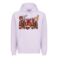 Lilac team mom Premium Hoodie - CowhideDigitalArt