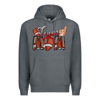 Rock team mom Premium Hoodie - CowhideDigitalArt