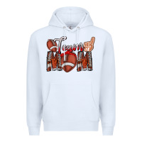 White team mom Premium Hoodie - CowhideDigitalArt