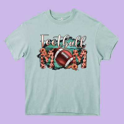 Football Mom Heavy Core Tee Designed By Bettercallsaul